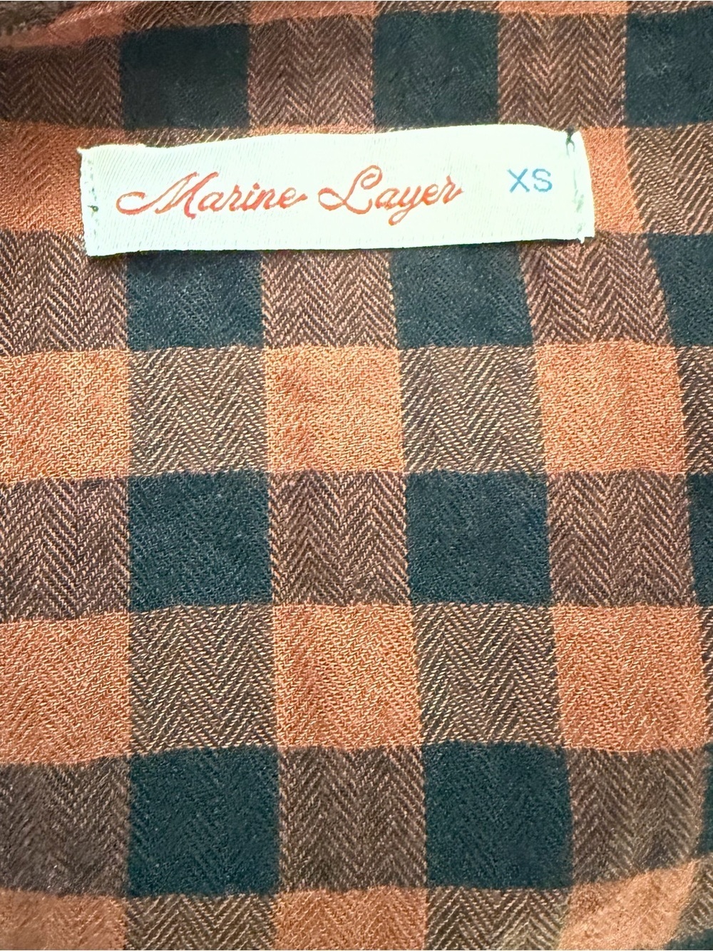 Marine layer Maeve Plaid Long Sleeve Maxi Dress - Picture 9 of 14